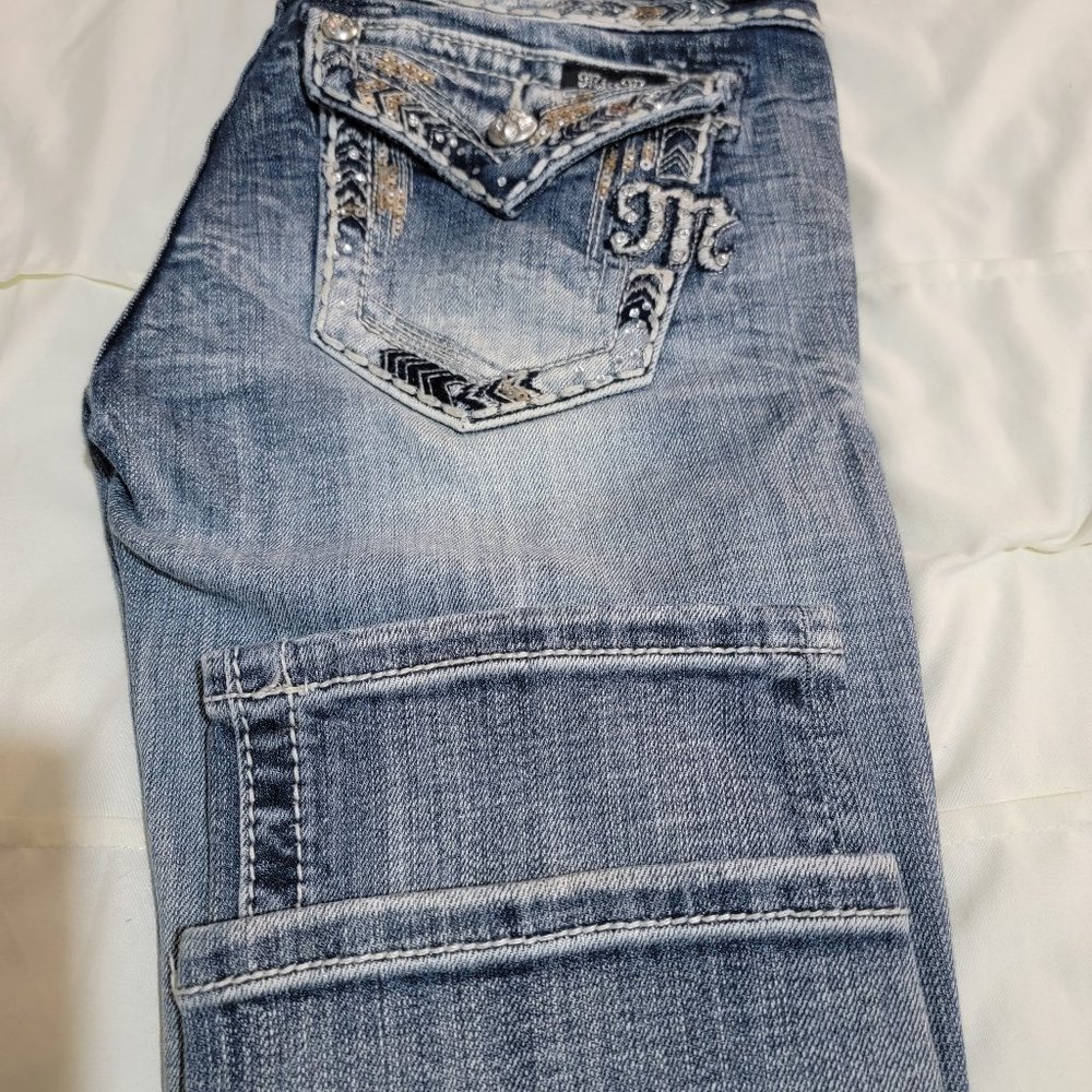 Miss Me Jeans Size 27 Straight Leg